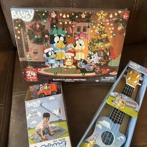 New bluey toy gift set